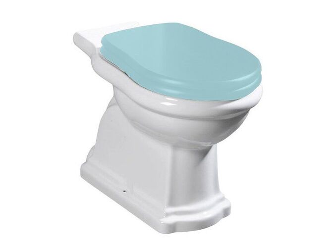 Kerasan RETRO WC kombi mísa 38,5x72cm, spodní odpad, bílá