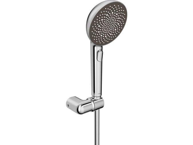 Hansa Aurelia Set sprchové hlavice, držáku a hadice, 3 proudy, chrom
