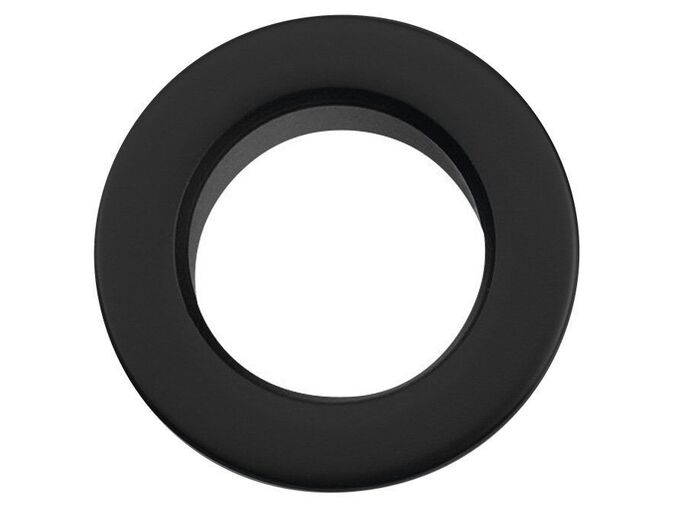 Sapho Krytka přepadu umyvadla Ø 32mm, černá
