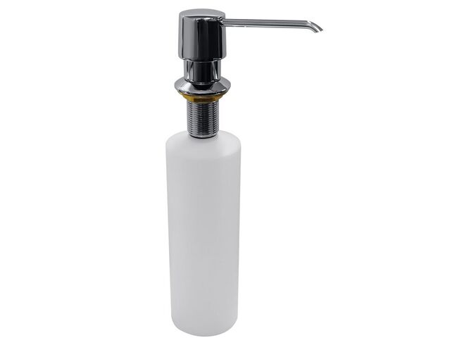 Bemeta Hotelové vybavení Integrovaný dávkovač mýdla, 470 ml, mosaz/plast, lesk