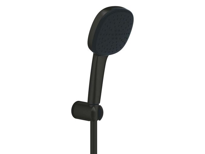 Grohe Vitalio Comfort Set sprchové hlavice, držáku a hadice, 2 proudy, matná černá