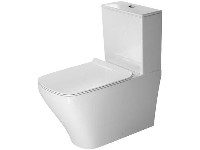 Duravit DuraStyle WC kombi mísa, WonderGliss, bílá