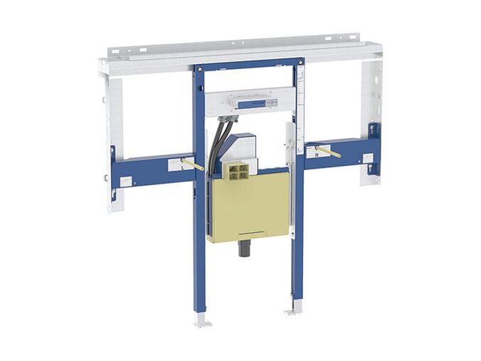 Geberit Duofix prvek pro umyvadlo šířky 120 cm a nástěnnou armaturu One, na výšku místnosti