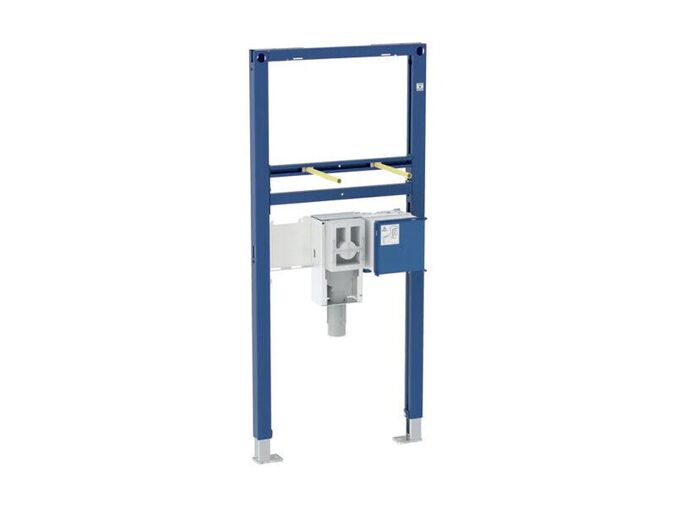 Geberit Duofix montážní prvek pro umyvadlo, 112 cm, stojánková armatura s funkčním boxem pod omítku, se zápachovou uzávěrkou pod omítku