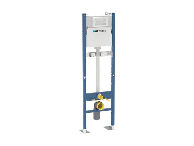 Geberit Duofix instalační prvek pro výlevku, 175 cm, se splachovací nádržkou pod omítku Delta 12 cm, nástěnná armatura na omítku