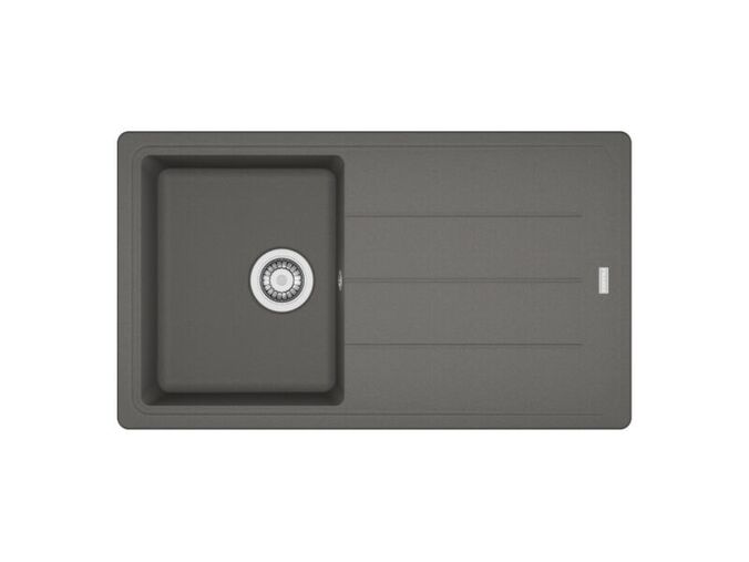 Franke Basis fragranitový dřez BFG 611-86, 860x500 mm, šedý kámen