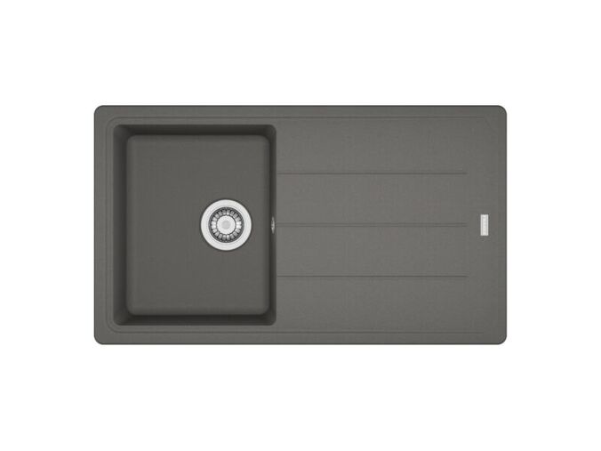 Franke Basis fragranitový dřez BFG 611-86, 860x500 mm, šedý kámen 