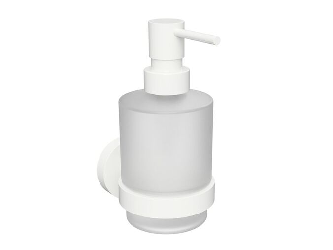 Bemeta White dávkovač tekutého mýdla 200ml, sklo MINI, bílá