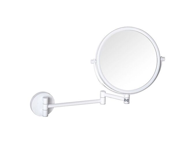 Bemeta Kosmetická zrcátka kosmetické zrcátko průměr 190 mm oboustranné, bílá