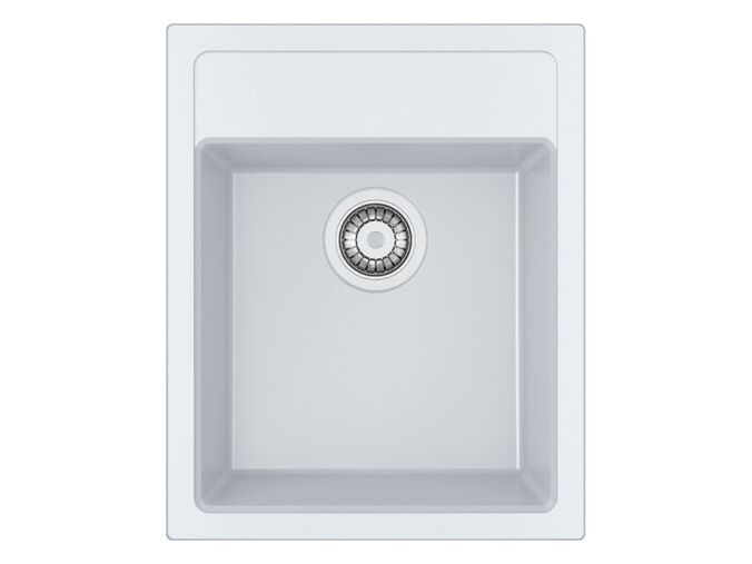 Franke Sirius tectonitový dřez SID 610-40, 430x530 mm, bílá