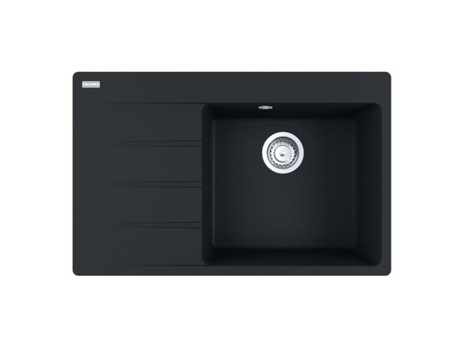 Franke Centro fragranitový dřez CNG 611-78 TL/7, 780x500 mm, černá mat