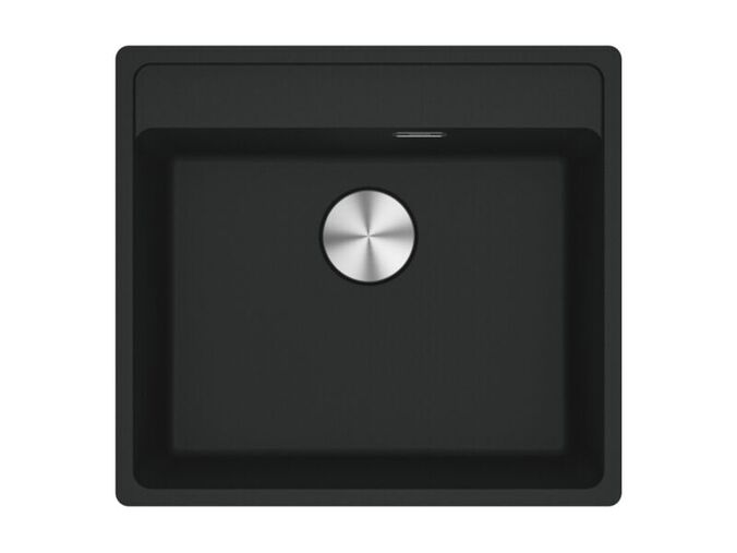 Franke Maris fragranitový dřez MRG 610-52 RTL, 560x510 mm, černá mat