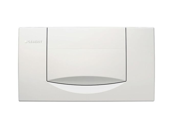 Geberit 200F ovládací tlačítko, pro splachování Start/Stop, alpská bílá