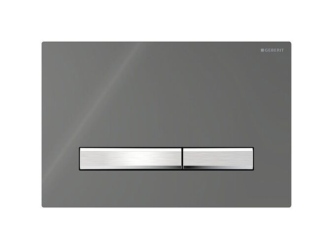 Geberit Sigma50 ovládací tlačítko, pro 2 množství splachování, chrom/láva