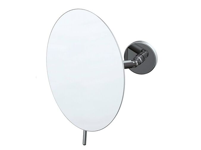 Bemeta Kosmetická zrcátka kosmetické zrcátko průměr 200 mm, jednostranné s kloubem 360°, 3x zvětšující, chrom