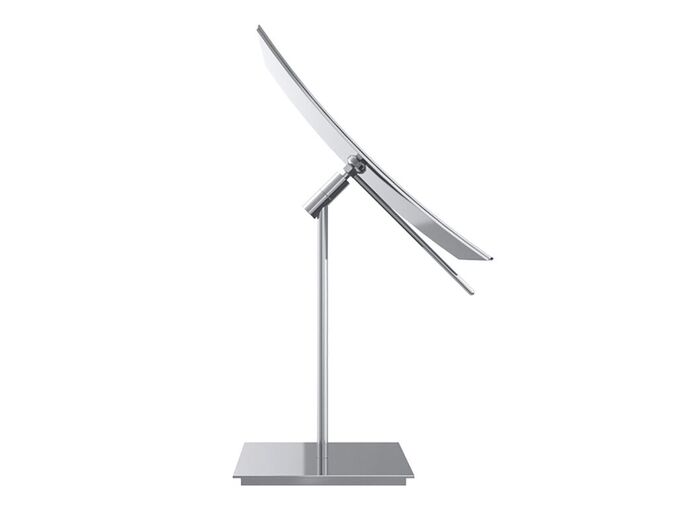 Bemeta Kosmetická zrcátka kosmetické zrcátko 210x130 mm, jednostranné, na postavení, 3x zvětšující, chrom