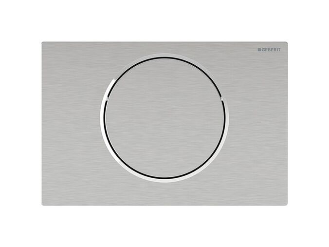 Geberit Geberit Elektronické ovládání WC, napájení z baterie, pro Sigma 12 cm, tlačítko Sigma10, pro Bluetooth, nerez kartáčovaná