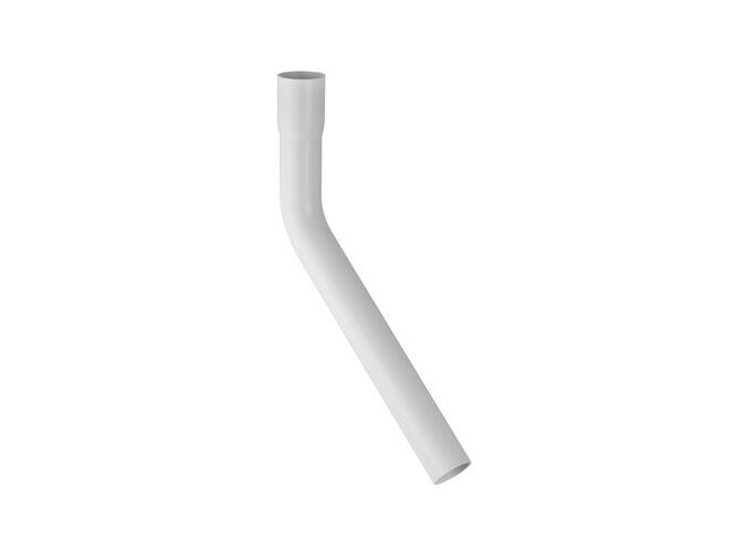 Geberit Splachovací trubka - prodloužení kolena, 45°, d 44 mm, 30 x 10 cm