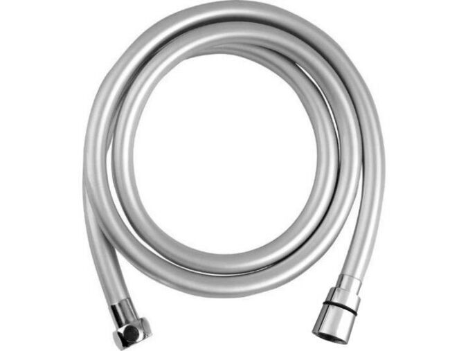 Sapho SOFTFLEX plastová sprchová hadice, 200cm, metalická stříbrná/chrom