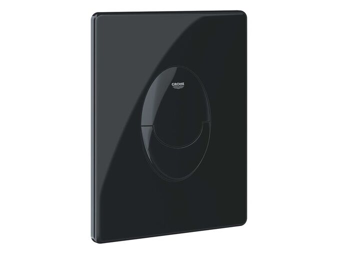 Grohe QuickFix Start Ovládací tlačítko splachování, lesklá černá