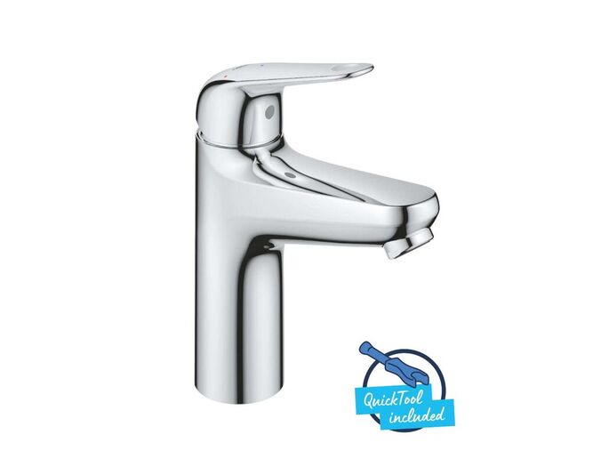 Grohe Swift Umyvadlová baterie s výpustí Push-Open, studený start, chrom
