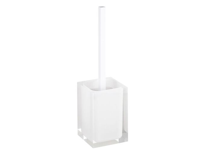 Bemeta Vista WC štětka s držákem na postavení, bílá