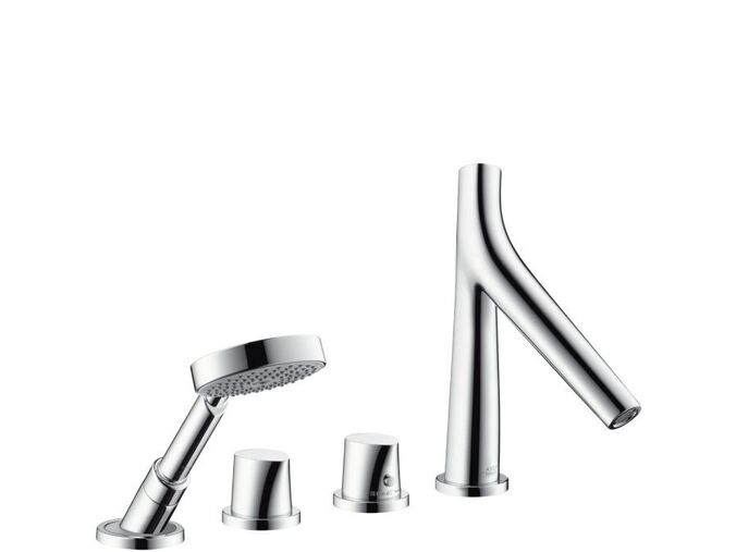 Axor Starck Organic Termostatická 4-otvorová baterie, chrom