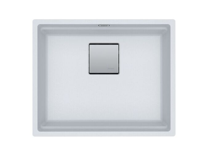 Franke Kubus 2 fragranitový dřez KNG 110-52, 560x460 mm, bílá led