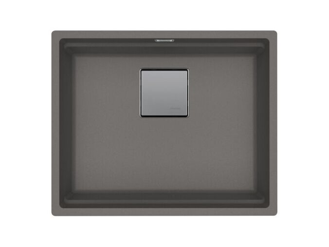Franke Kubus 2 fragranitový dřez KNG 110-52, 560x460 mm, šedý kámen