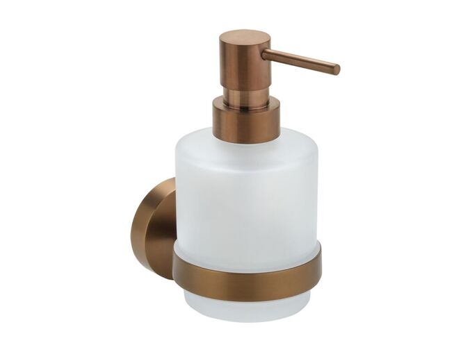 Bemeta Amber dávkovač tekutého mýdla, 200 ml, sklo Mini, Coffe-Gold mat
