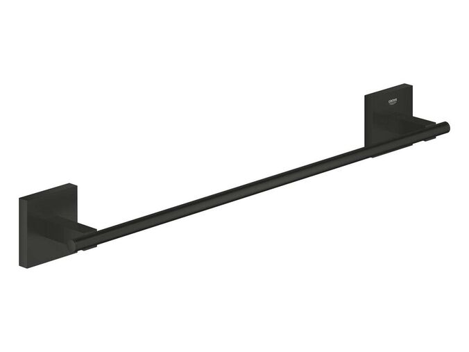 Grohe QuickFix Start Cube Držák ručníku, délka 45 cm, matná černá
