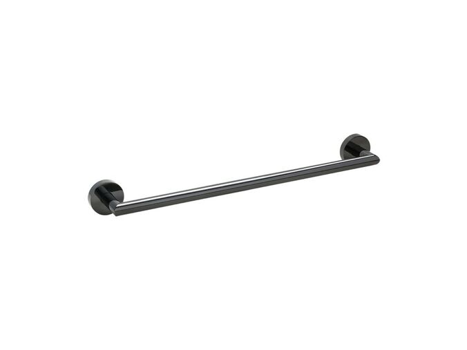 Bemeta Hematit držák ručníků, 45 cm, metalická šedá lesk