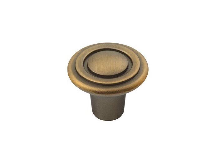 Sapho RETRO kovová úchytka, průměr 30mm, bronz