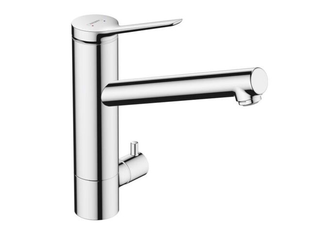 Hansgrohe Zesis M33 Dřezová baterie 200, uzavírací ventil spotřebiče, chrom