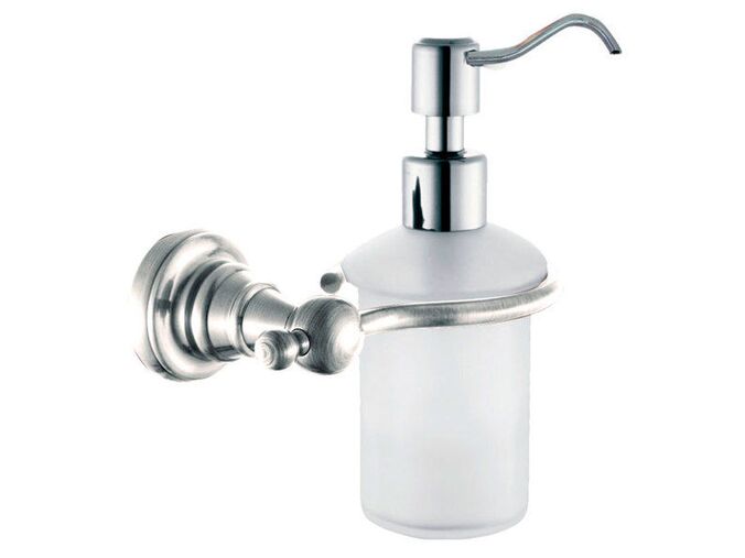 Sapho DIAMOND dávkovač mýdla 200ml, mléčné sklo, chrom