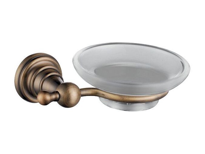 Sapho DIAMOND mýdlenka, mléčné sklo, bronz