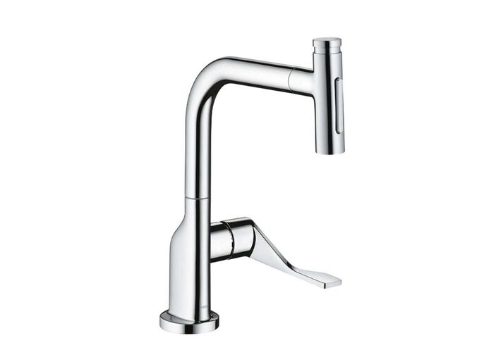 Axor Citterio Dřezová baterie s výsuvnou sprškou, chrom