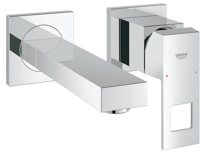 Grohe Eurocube Umyvadlová 2-otvorová baterie, chrom