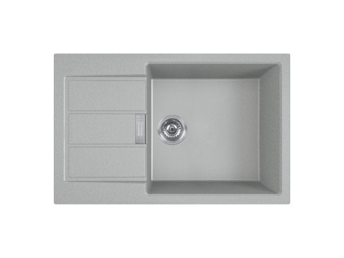 Franke Sirius 2.0 tectonitový dřez S2D 611-78 XL 780x500 mm, šedá