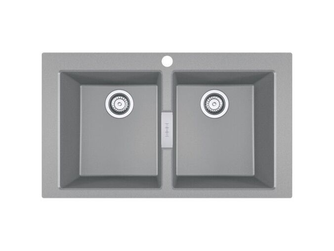 Franke Sirius 2.0 tectonitový dřez S2D 620-86, 860x500 mm, šedá