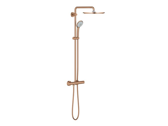 Grohe Euphoria Sprchový set 310 s termostatem, 3 proudy, kartáčovaný Warm Sunset