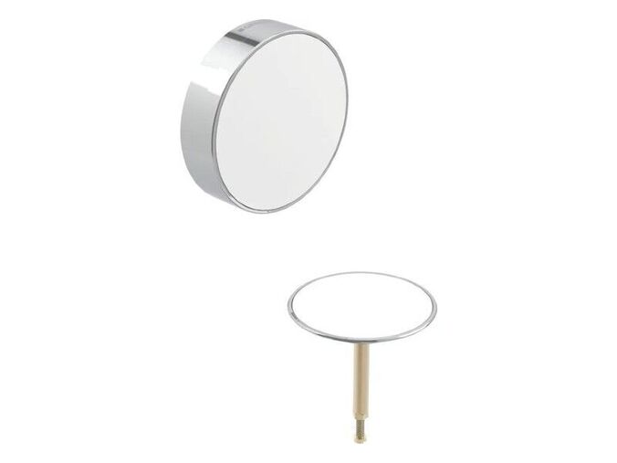 Geberit Split kompletační souprava, d52, pro odpadovou soupravu s otočným ovládáním, bílá/chrom lesk