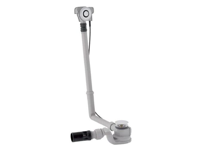 Geberit PushControl vanová odpadní souprava s ovládáním PushControl, d52, výška 60 cm, chrom lesk
