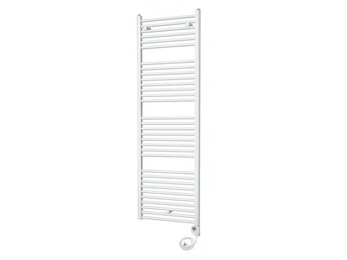Isan Grenada Elektro koupelnový radiátor 153,5x45 cm, regulátor Mini PW, sněhově bílá