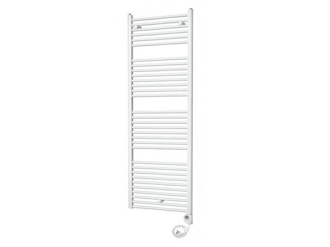 Isan Grenada Elektro koupelnový radiátor 153,5x75 cm, regulátor Mini PW, sněhově bílá