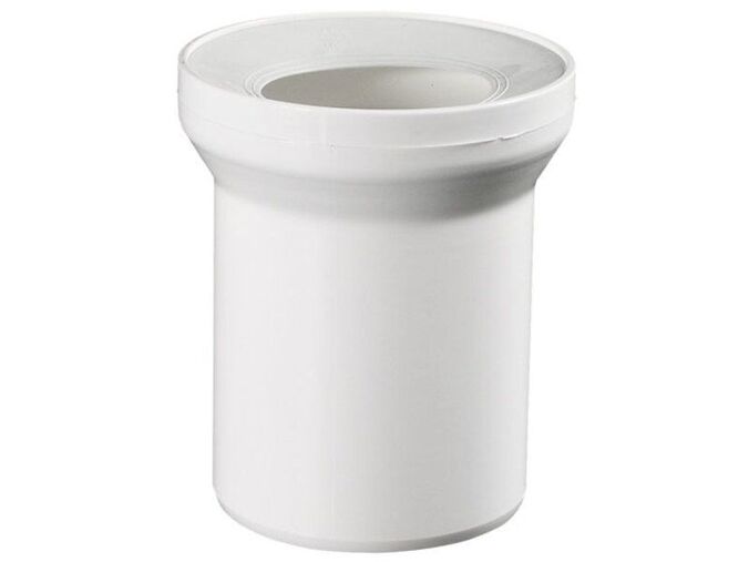 Bruckner Přímý kus dopojení k WC, délka 250mm, 110mm