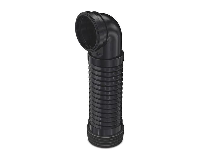 Bruckner Flexi dopojení s kolenem 90° pro závěsné WC, 205-370mm