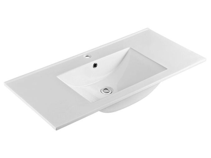 Sapho SLIM keramické umyvadlo, nábytkové, 100x46cm, bílá