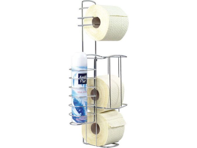 Sapho INNOVA LINE držák toaletního papíru se zásobníkem, chrom