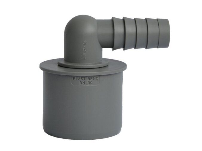 Bruckner HT koncovka rohová pro připojení hadice 19-21mm, DN50